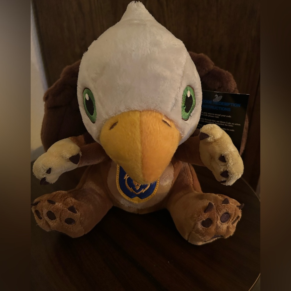 World of Warcraft Gryphon Hatchling plush!